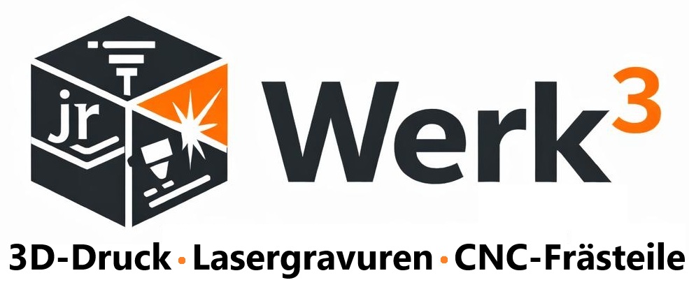 Werk³ – 3D-Druck & Konstruktion | Prototypen und individuelle Fertigung
